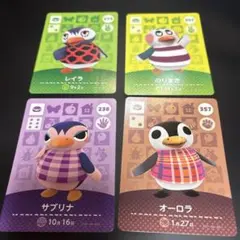 どうぶつの森 amiiboカードセット　ペンギン