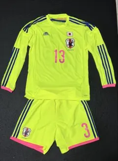 サッカー女子日本代表　なでしこジャパン　長袖ユニフォーム　上下セット
