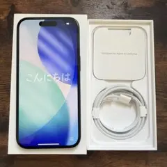 iphone15 128GB ブラック　SIMフリー