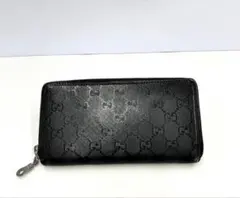 GUCCIGG柄 ラウンドファスナー長財布