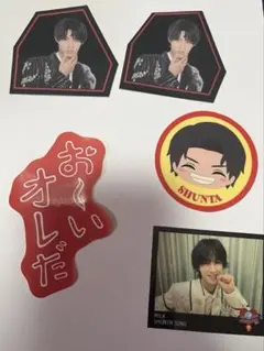 【匿名配送】M!LK 曽野舜太　ステッカー　5点まとめ売り