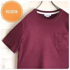 Reebok Classi ☆ 胸ポケ 刺繍ロゴ 希少カラー Ｔシャツ