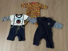 ロンパース3点セット　長袖　男の子　70