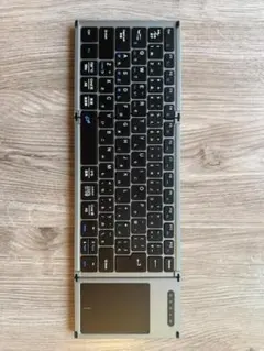 Ewin 折りたたみ Bluetoothキーボード タッチパッド付 本体のみ