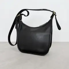 美品 オールドコーチ ショルダーバッグ エルゴ オールレザー 9033
