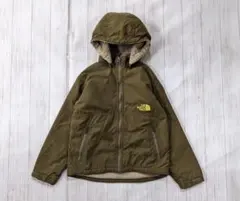 ノースフェイス/コンパクトノマドジャケット裏ボア130cmフード着脱可/2WAY