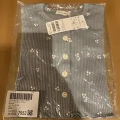 Lycee mine 花柄長袖シャツ 100cm グレー