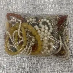 アクセサリー大量まとめ 約1kg ネックレス パール イミテーション 