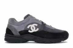 チャネル CHANEL グレー/ブラック スニーカー 37.5のサムネイル