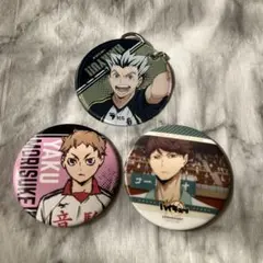 ハイキュー　缶バッジ　キーホルダー　セット　まとめ売り