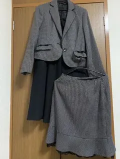 レディース　ワンピース　スーツ　3点セット