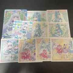 わんだふるぷりきゅあ　キュアニャミー　キュアリリアン　カード　シール　セット