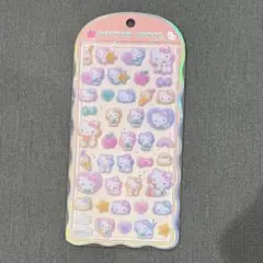 ハローキティ コットンパフィーシール 正規品