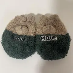 ジェラートピケ　GELATO PIQUE くまデザイン ベビー靴下