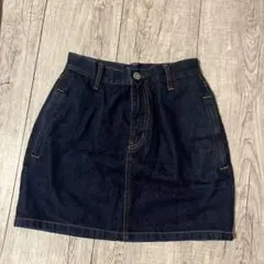 RODEO CROWNS デニムタイトスカート インディゴ XSのサムネイル