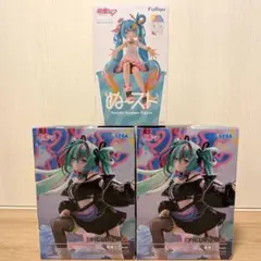 初音ミク FIGURIZMα Punk！ ぬースト フィギュア 3体セット