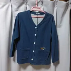【moz】カーデガン　Ｍサイズ　　ブルー