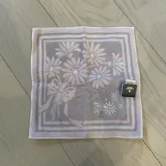 LANVIN COLLECTION 花柄ハンカチ