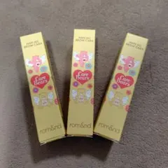 rom&nd ハンオールブロウカラ Care Bears ケアベア 3本セット