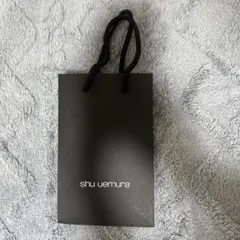 shu uemura ショップ袋 黒　紙袋のサムネイル