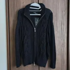 新品タグ付き☆セシルマクビー　ケーブルニット　ダブルジッパー 00s　y2kWI