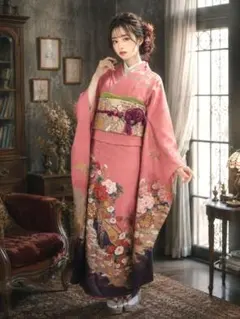 美品 牡丹 刺繍 銀通し 豪華 逸品 フルセット 振袖 振り袖 - メルカリ