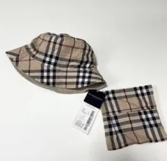 BURBERRY LONDON ベージュ ハット リバーシブルのサムネイル