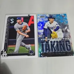 Topps 大谷翔平 佐々木朗希 2枚 ロサンゼルス・ドジャース