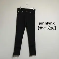 jonnlynx ブラックデニムパンツ　スキニー　サイズ26のサムネイル