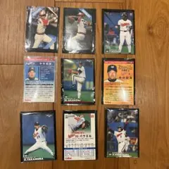 カルビープロ野球カード(近鉄)9枚セット