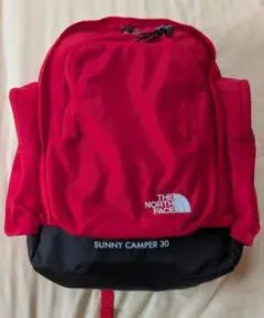 THE NORTH FACE Sunny Camper ブラックナップザック - メルカリ