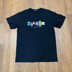 X-LARGEブラック ロゴ TシャツM サイズ