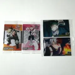 僕のヒーローアカデミア ウエハース2　カード 4種