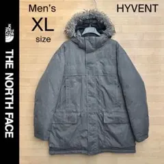 XL ザ ノースフェイス ダウンジャケット ダウンパーカ グレー