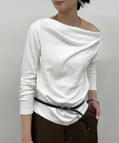 【'25/¥9900】LOUNGEDRESS ドレープロンTのサムネイル