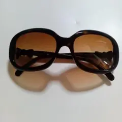 CHANEL シャネル　ブラウン オーバーサイズ サングラス