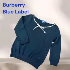 Burberry Blue Label レディースニットM バーバリーチェック