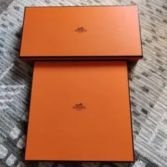 HERMES ギフトボックス 空箱 2個セット未使用品レベルのサムネイル