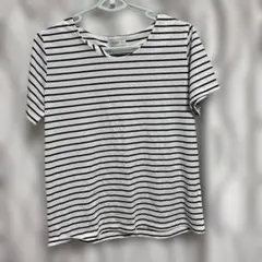 GLORY ボーダー柄 半袖Tシャツ Lサイズのサムネイル