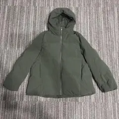 UNIQLO レディース シームレスダウンパーカ オリーブ XL