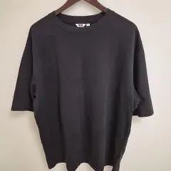 UNIQLO U XXL エアリズムコットンオーバーサイズTシャツ/5分袖