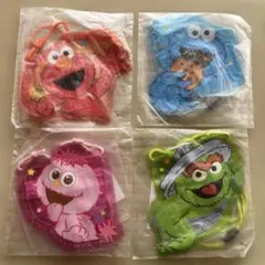 ホテル近鉄ユニバーサルシティ　セサミストリート　4個セット　チケットホルダー