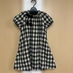 ファミリア ワンピース　130 チェック　familiar fdash