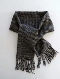 COMME CA ISM コムサイズム　マフラー　千鳥格子