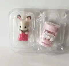 シルバニア 赤ちゃんケーキパーティシリーズ ショコラうさぎの小さい赤ちゃん