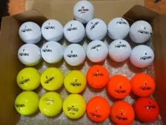 HONMA ゴルフ、ディスタンス系ロストボール(25個)洗浄消毒済みのサムネイル