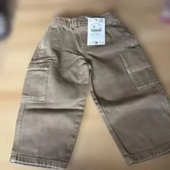 ZARA ベージュ カーゴパンツ 92cm 2歳用のサムネイル