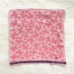 ANNA SUI アナスイ 蝶々 バラ ガーゼハンカチ