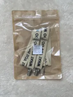 【新品未使用】 digreen 韓国 レタリングサスペンダー