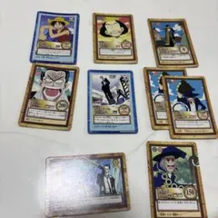 ワンピースカードダス ウソップ ジャンゴ ルフィ